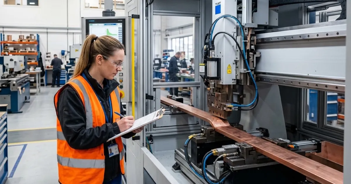 How to Qualify a CNC Busbar Machine Supplier in China: The 2026 Procurement Checklist