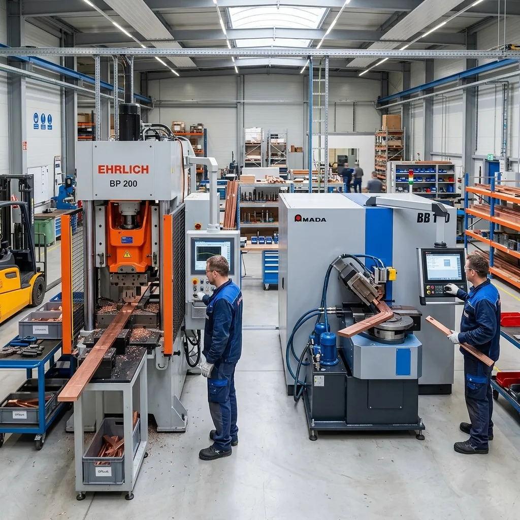 EHRT vs MAC vs SunShine vs DH CNC: What Does an Honest CNC Busbar Machine Comparison Look Like in 2026? | DH CNC