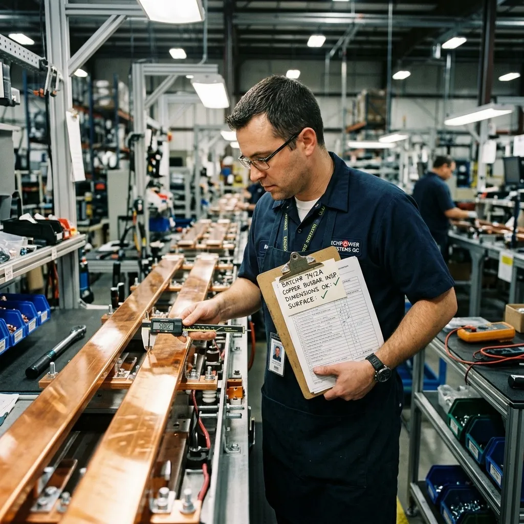 How to Build a QC and Traceability Protocol That Passes Any Global Busbar Buyer's Factory Audit | DH CNC