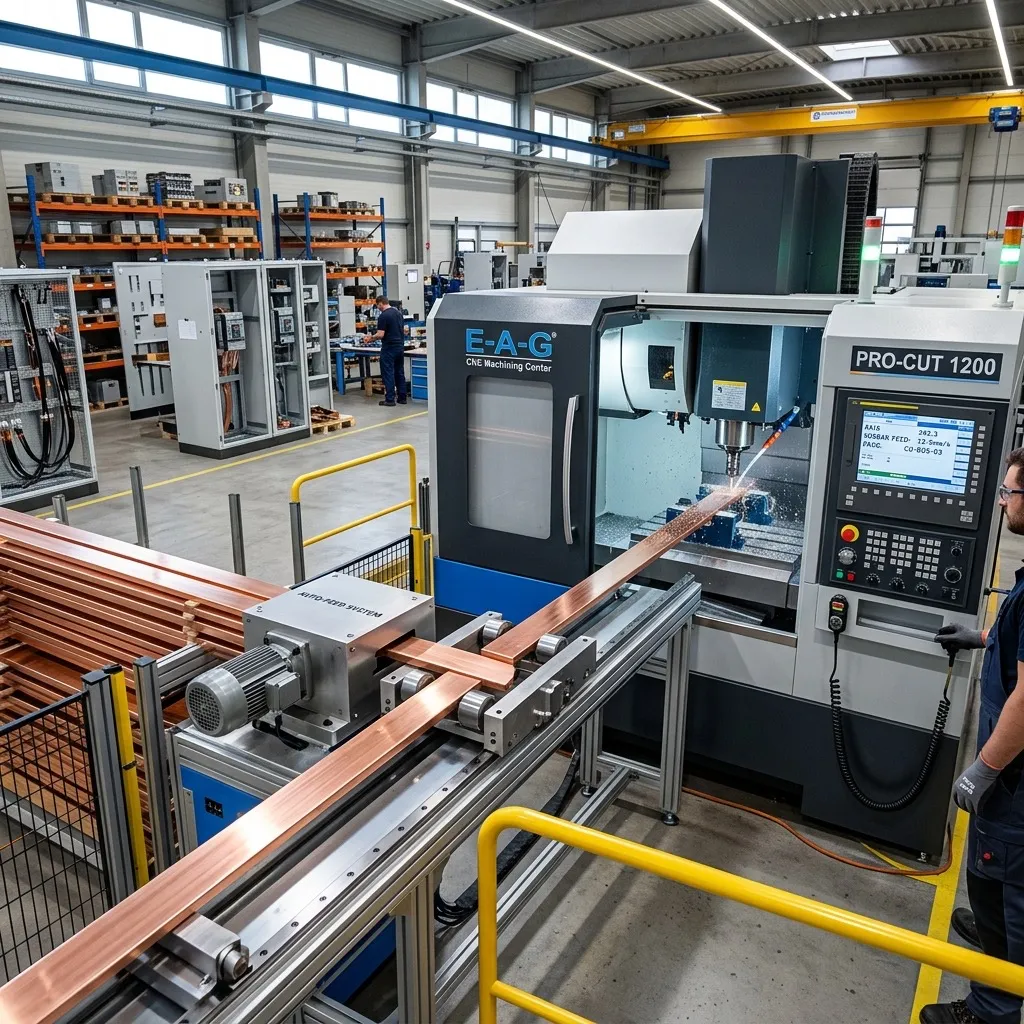 Why Are Switchgear Manufacturers Ditching Manual Punching for CNC Busbar Lines in 2026? | DH CNC