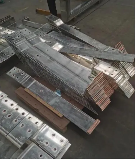 Completed Switchboard heavy high-density copper terminals
