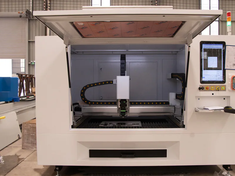 CNC machine control station prepared for supervised operator practice